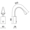 Liseuse SKIN LED SMD 2W 3000K Rouge