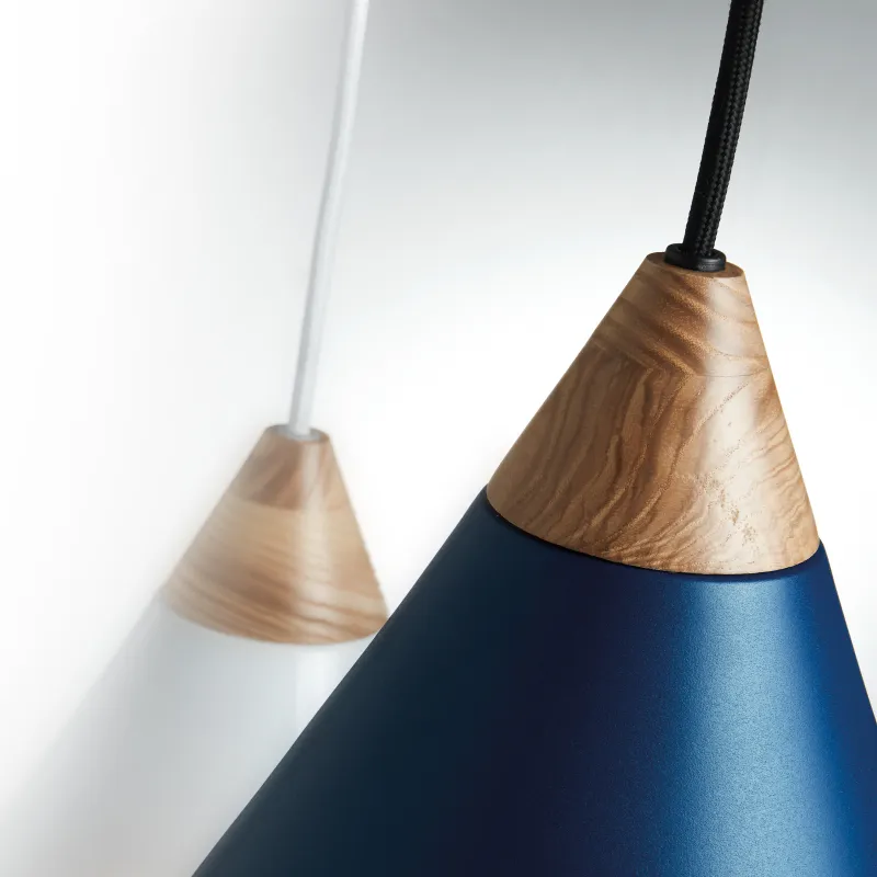 Suspension ODA E27 60W Bleu