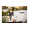 Applique extérieur Philips cube aluminium ip44 culot e27