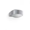 Applique extérieur Philips cube gris alu ip44 culot e27
