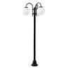 Candélabre BOOM IP43 3xE27 30W Noir - Pas cher
