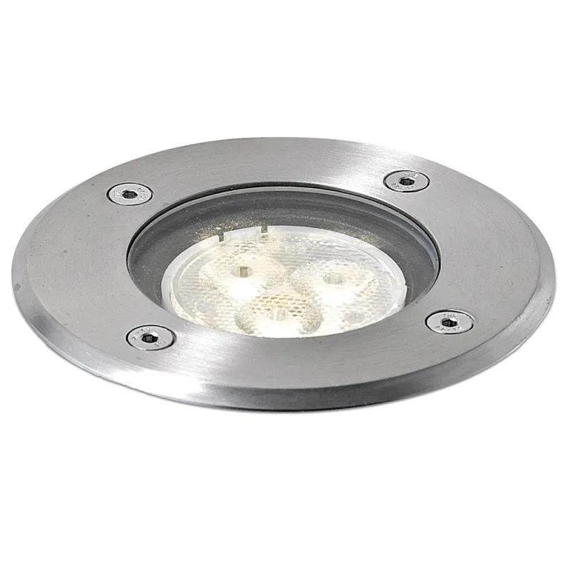 Encastré BORA IP67 LED 3W 175lm 4000K Acier inoxydable - Pas cher