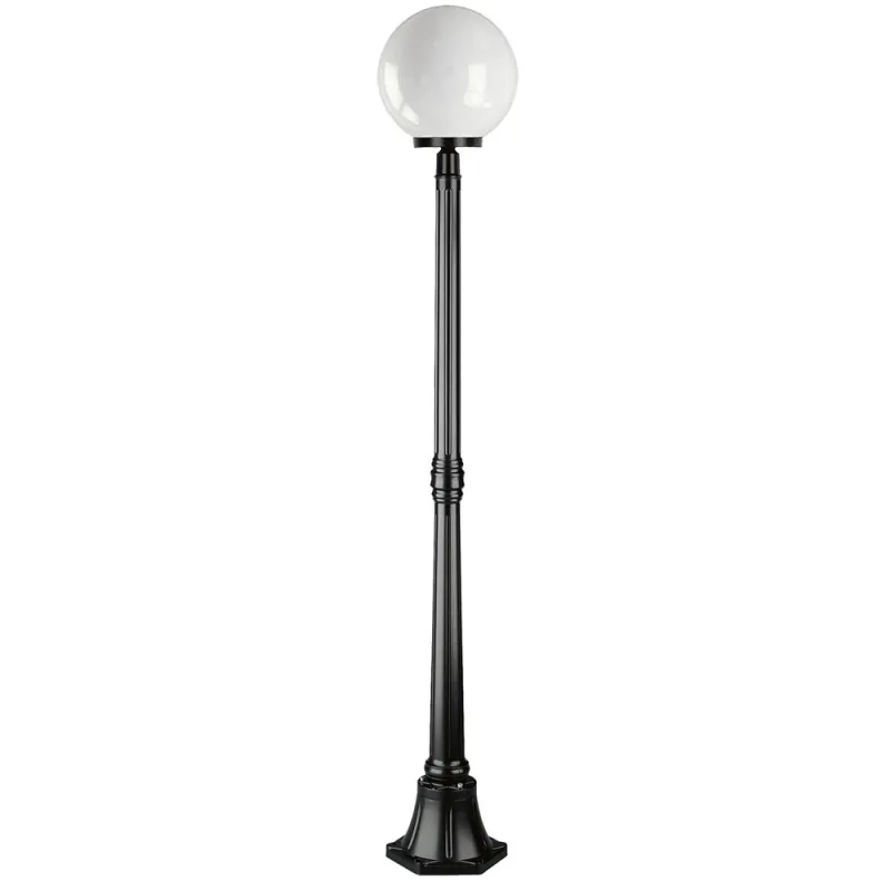 Tête Lampadaire CAST IP43 100W E27 Noir - Pas cher