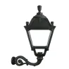 Apl. CITY INDURA IP55 E27 noir. - Pas cher
