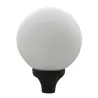 Apl. CITY INDURA Balon E27 gl.40 noir. - Pas cher