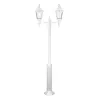 Colonne CLIC-CLAC 4 E27 IP44 2cab blanc - Pas cher