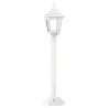 Borne CLIC-CLAC 4 E27 IP44 116cm blanc - Pas cher