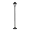 Colonne CLIC-CLAC 4 E27 IP44 191cm noir - Pas cher