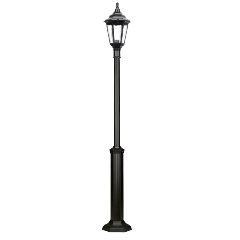 Colonne CLIC-CLAC 6 IP44 E27 noir. - Pas cher