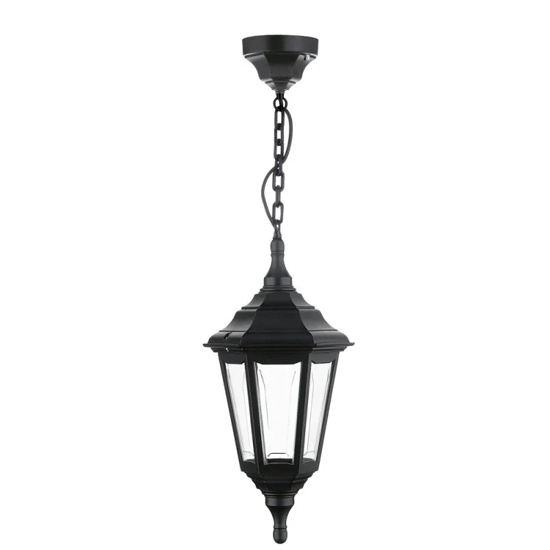 Luminaire pendant  CLIC-CLAC 6 IP44 E27 noir - Pas cher