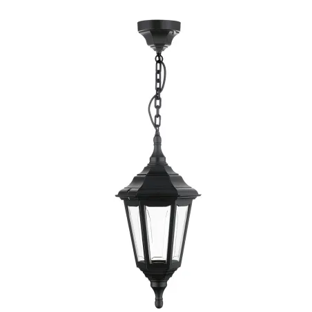 Luminaire pendant  CLIC-CLAC 6 IP44 E27 noir - Pas cher