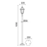 Colonne CLIC-CLAC 6 IP44 E27 bl. - Pas cher
