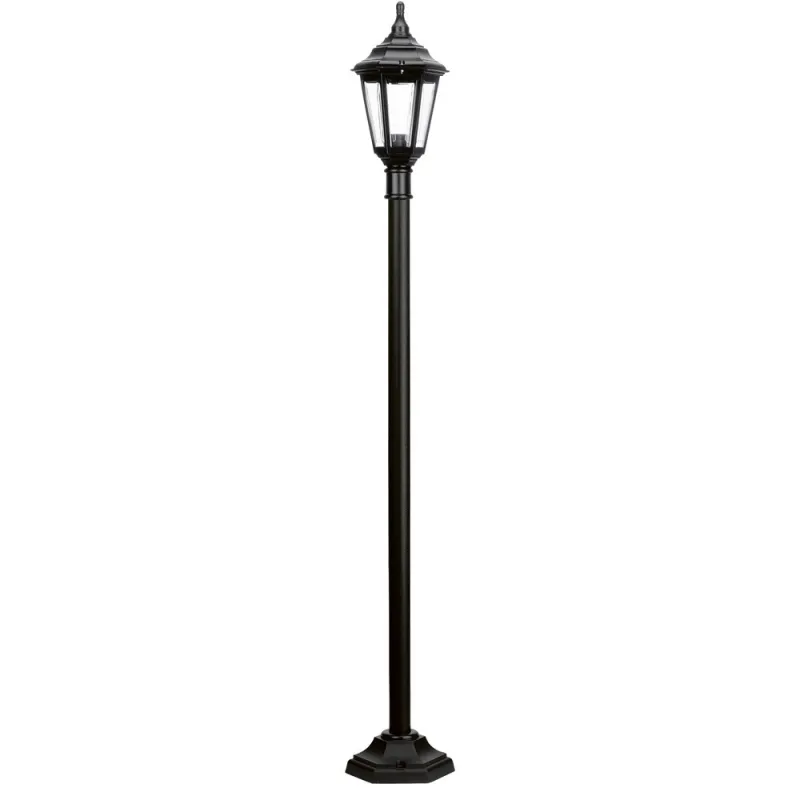 Colonne CLIC-CLAC 6 IP44 E27 noir. - Pas cher