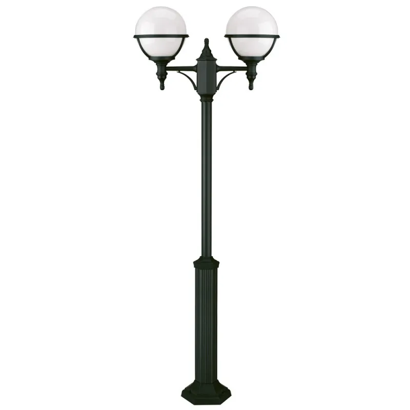 Colonne CLIC-CLAC ballon IP43 E27 noir - Pas cher