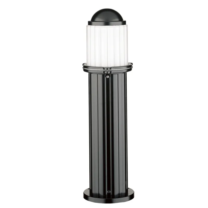 Borne COK IP55 E27 100W 62cm Noir - Pas cher