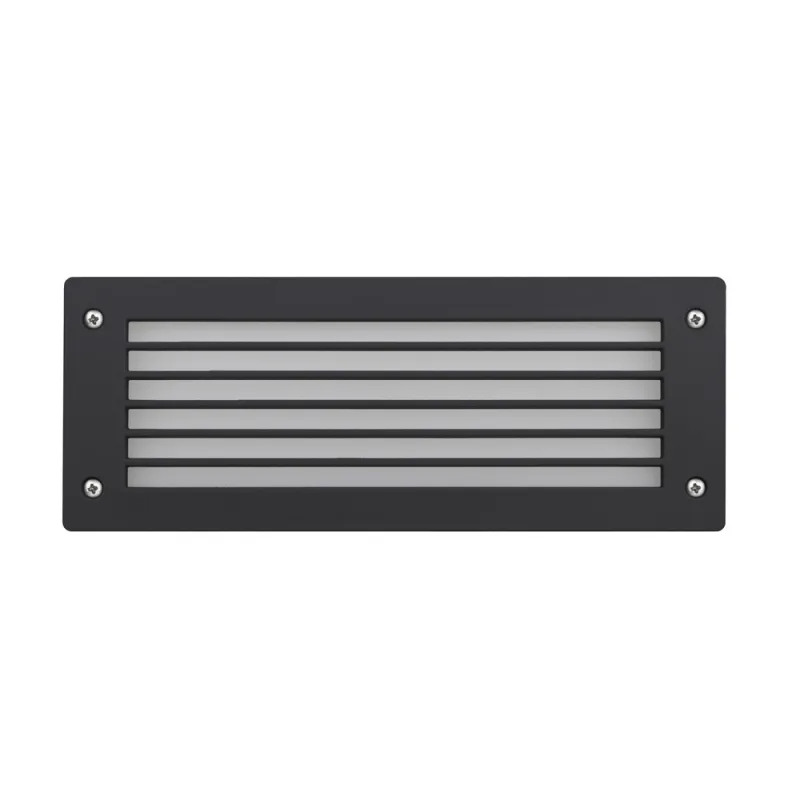 Encastré DEVON GX53 LED T2 2x 3W 350lm 3000K 29,3cm rejilla Noir - ...