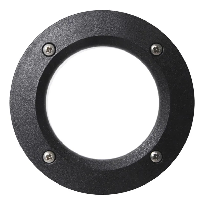 Encastré Circ.  DEVON GX53 LED T2 3W 350lm 3000K Noir - Pas cher