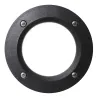 Encastré Circ.  DEVON GX53 LED T2 3W 350lm 3000K Noir - Pas cher