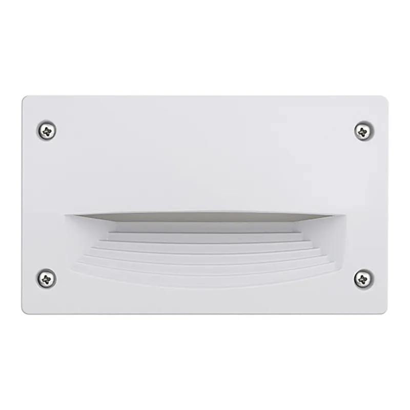 Encastré Rect.  DEVON GX53 LED T2 3W 350lm 3000K Bl. - Pas cher