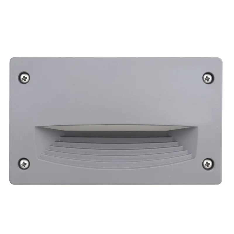 Encastré Rect.  DEVON GX53 LED T2 3W 350lm 3000K Gr. - Pas cher