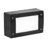 Plafond Rect.  DEVON GX53 Noir - Pas cher