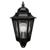 Lampadaire medium ELITE 6 IP43 E14 clair 32cm noir - Pas cher