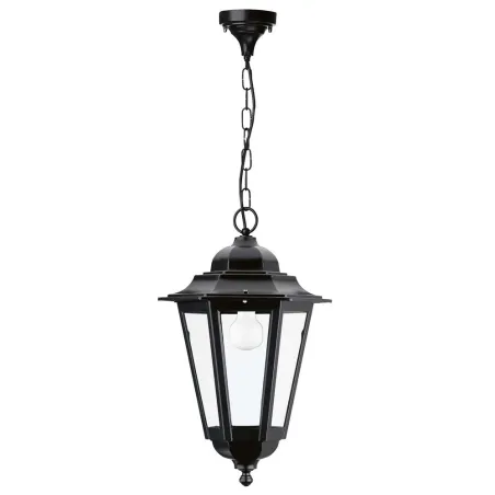 Lampadaire pendant  ELITE 6 IP43 E27 transp 41cm noir - Pas cher