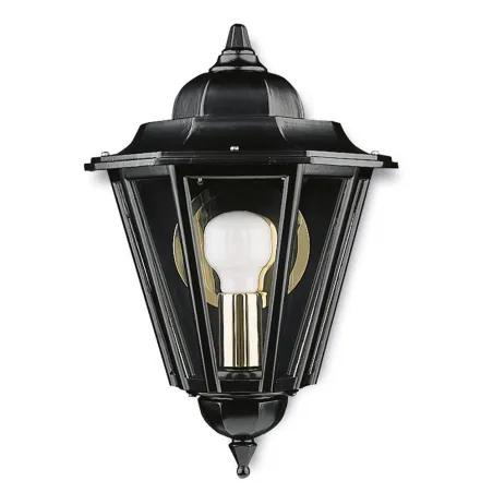 Apl. ELITE 6 IP43 E27 clair 40cm noir - Pas cher