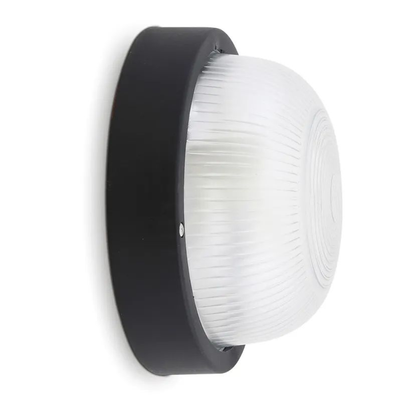Plafond FAR IP44 60W E27 Noir - Pas cher