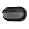 Plafond FAR IP44 60W E27 Noir - Pas cher