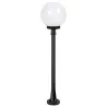 Poste ballon noir - Pas cher