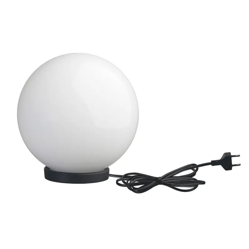 Plafond GLOU IP44 Ø20 60W E27 Noir - Pas cher