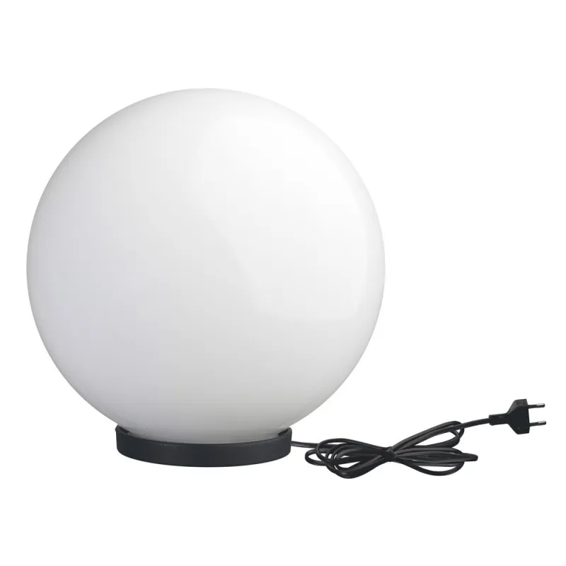 Plafond GLOU IP44 Ø30 60W E27 Noir - Pas cher