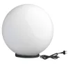 Plafond GLOU IP44 Ø40 60W E27 Noir - Pas cher