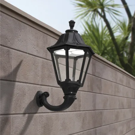 Lampadaire bras noir - Pas cher