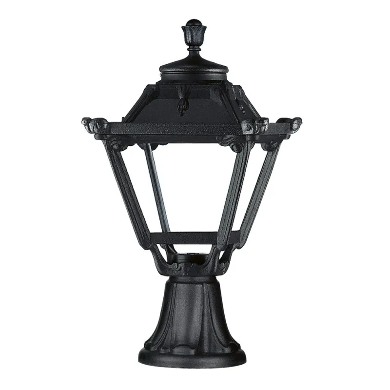 Borne INDURA MINI 4 IP55 E27 noir - Pas cher