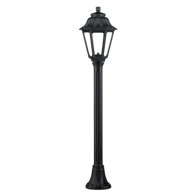 Lampadaire 1L. INDURA MINI 6 IP55 E27 Noir - Pas cher