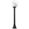 Lampadaire 1L. INDURA GLOBO IP55 E27 Noir - Pas cher