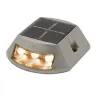 Luminaire solaire INTI 3+3 led fixe gris - Pas cher