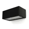Plafond  ISORA LED 8,7W 780lm 1em Noir - Pas cher