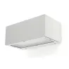 Plafond  ISORA LED 2x8,7W 2x780lm 2em Blanc - Pas cher