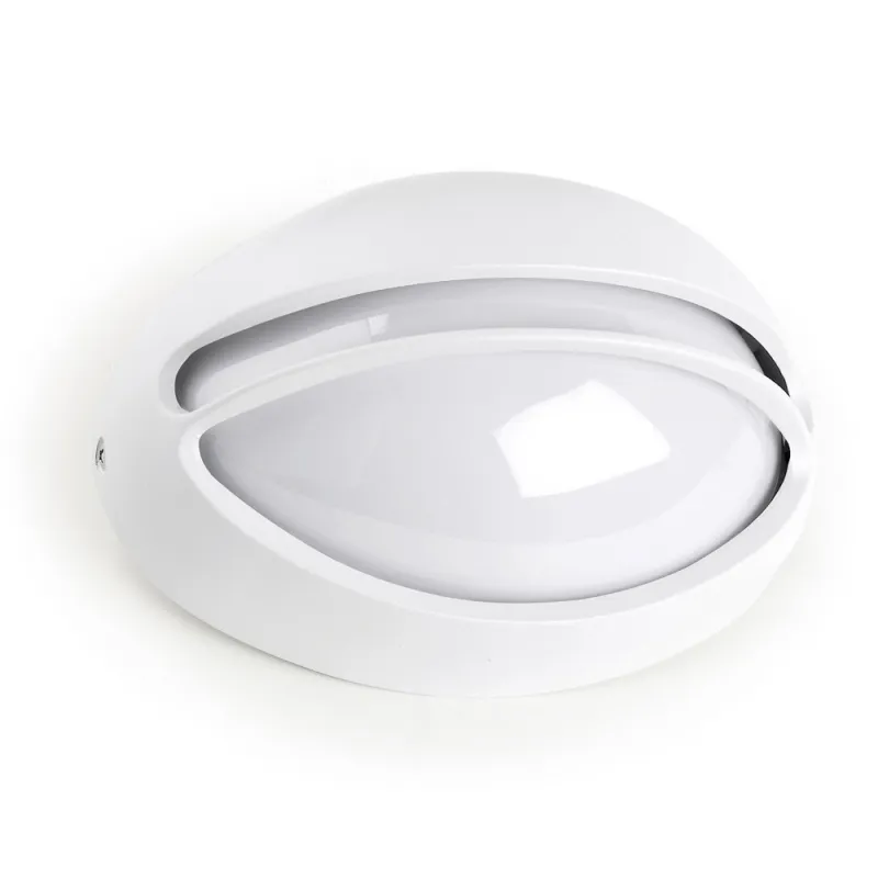 Plafond  JEDY IP44 E27 60W Blanc - Pas cher