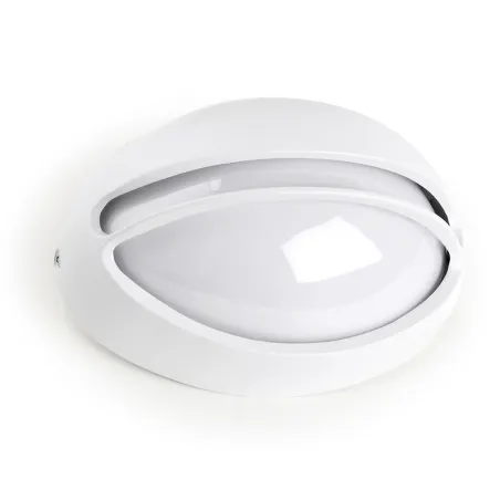 Plafond  JEDY IP44 E27 60W Blanc - Pas cher