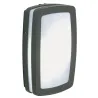 Plafond rect. KIRA IP54 E27 2x20W Antr. - Pas cher