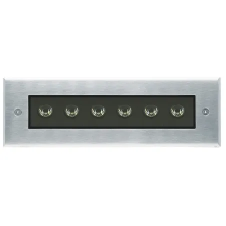 Encastré MARGIN IP67 LED 10W 1050lm 3K Acier inoxydable - Pas cher