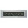 Encastré MARGIN IP67 LED 10W 1050lm 3K Acier inoxydable - Pas cher