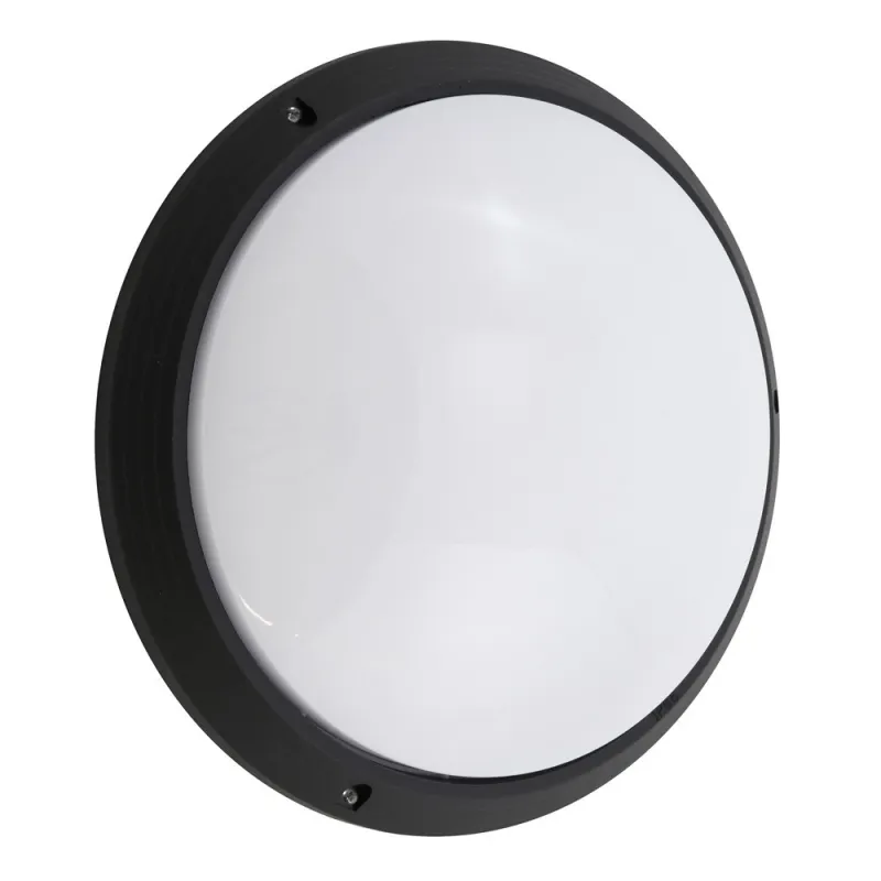 Plafond MIR IP65 60W E27 Noir - Pas cher
