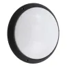 Plafond MIR IP65 60W E27 Noir - Pas cher