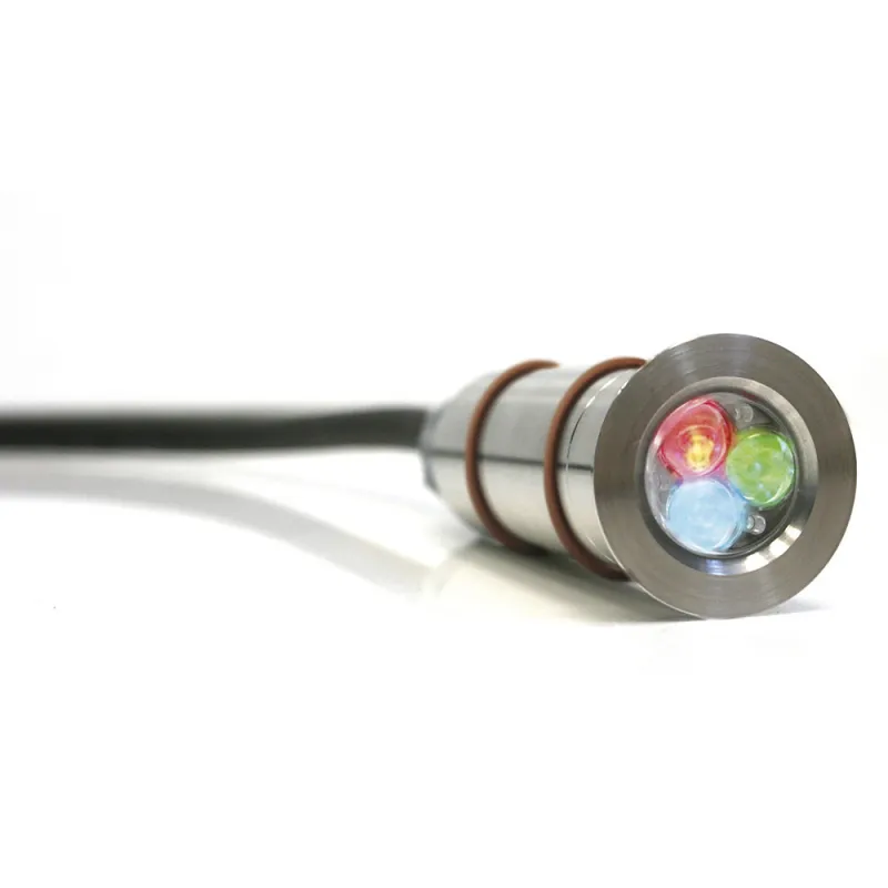 Encastré NINO IP68 LED 3W RGB Acier inoxydable - Pas cher