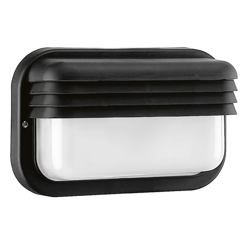 Plafond PRIMA IP44 60W E27 Noir - Pas cher